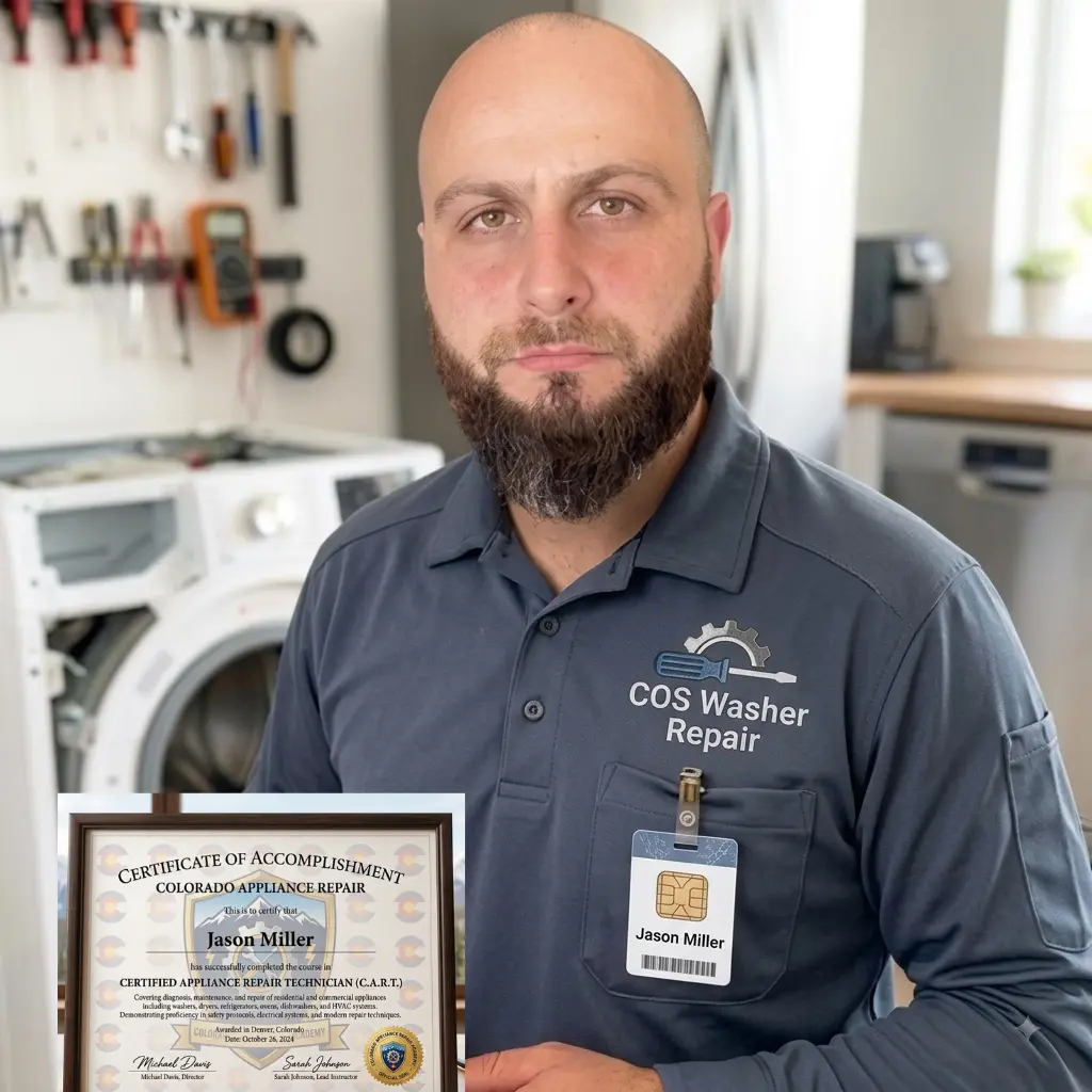 Jason Miller, washer repair technician serving Colorado Springs, CO